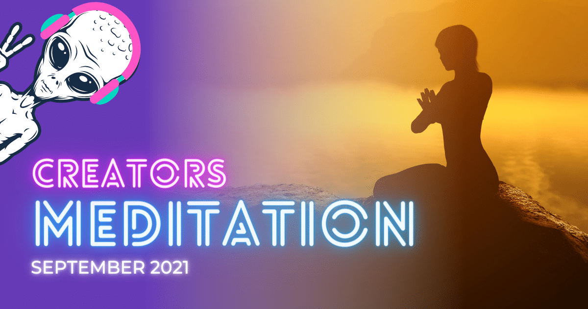 MEDITATION: MANIFEST YOUR DREAM REALITY 22 ELIZABETH APRIL CREATOR MEDITATION FEATURE THUMBNAIL SEPTEMBER 2021