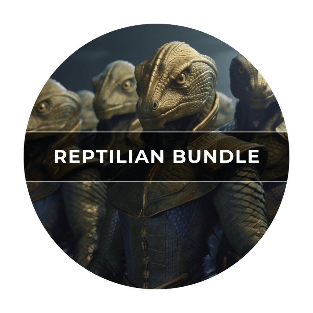 ELIZABETH APRIL REPTILIAN BUNDLE CIRCLE