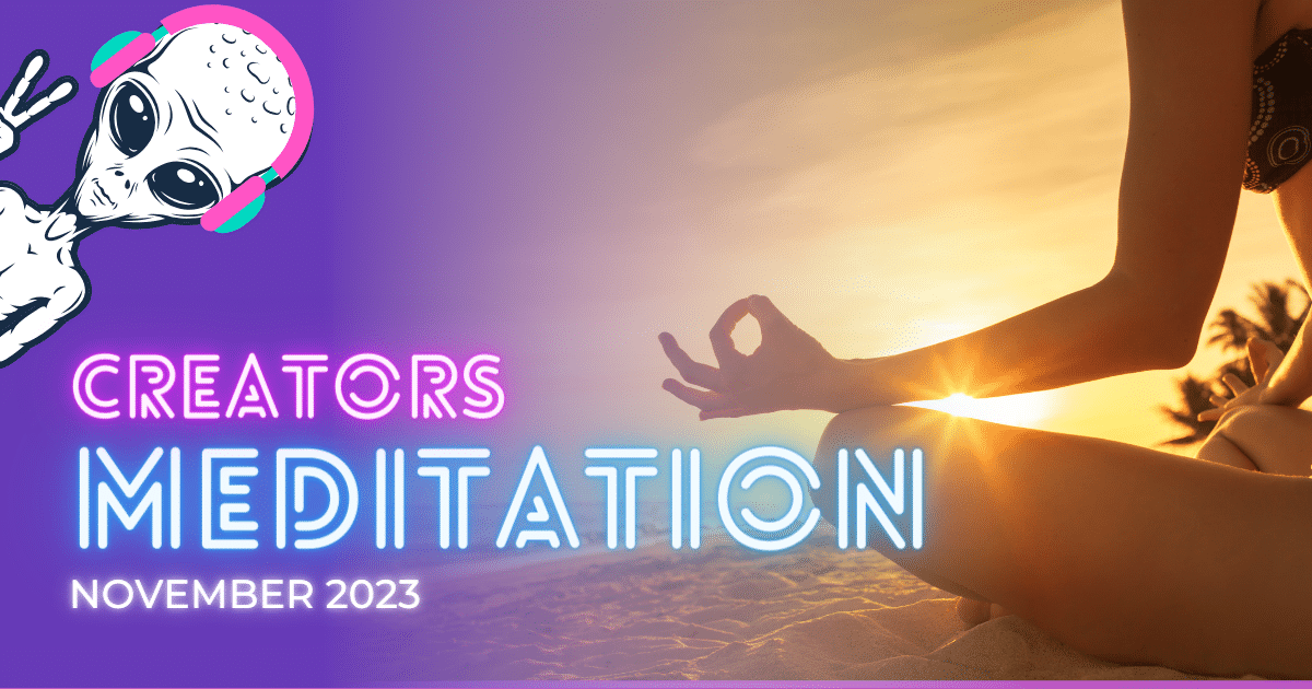 Meditation: Meeting The Elementals 22 Elizabeth April Creator Meditation Feature Thumbnail November 2023