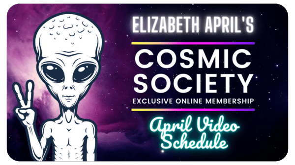 ELIZABETH APRIL APRIL 2024 VIDEO SCHEDULE