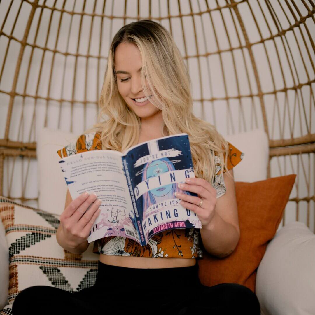 Elizabeth April EA Portrait Youre Not Dying Book Main Book Landing Page