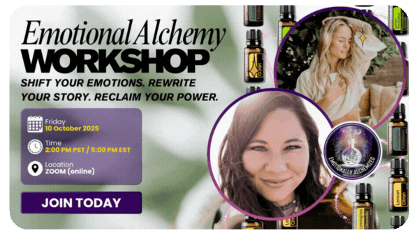 ELIZABETH APRIL OCTOBER EMOTIONAL ALCHEMY WORKSHOP NEWSLETTER BLAST