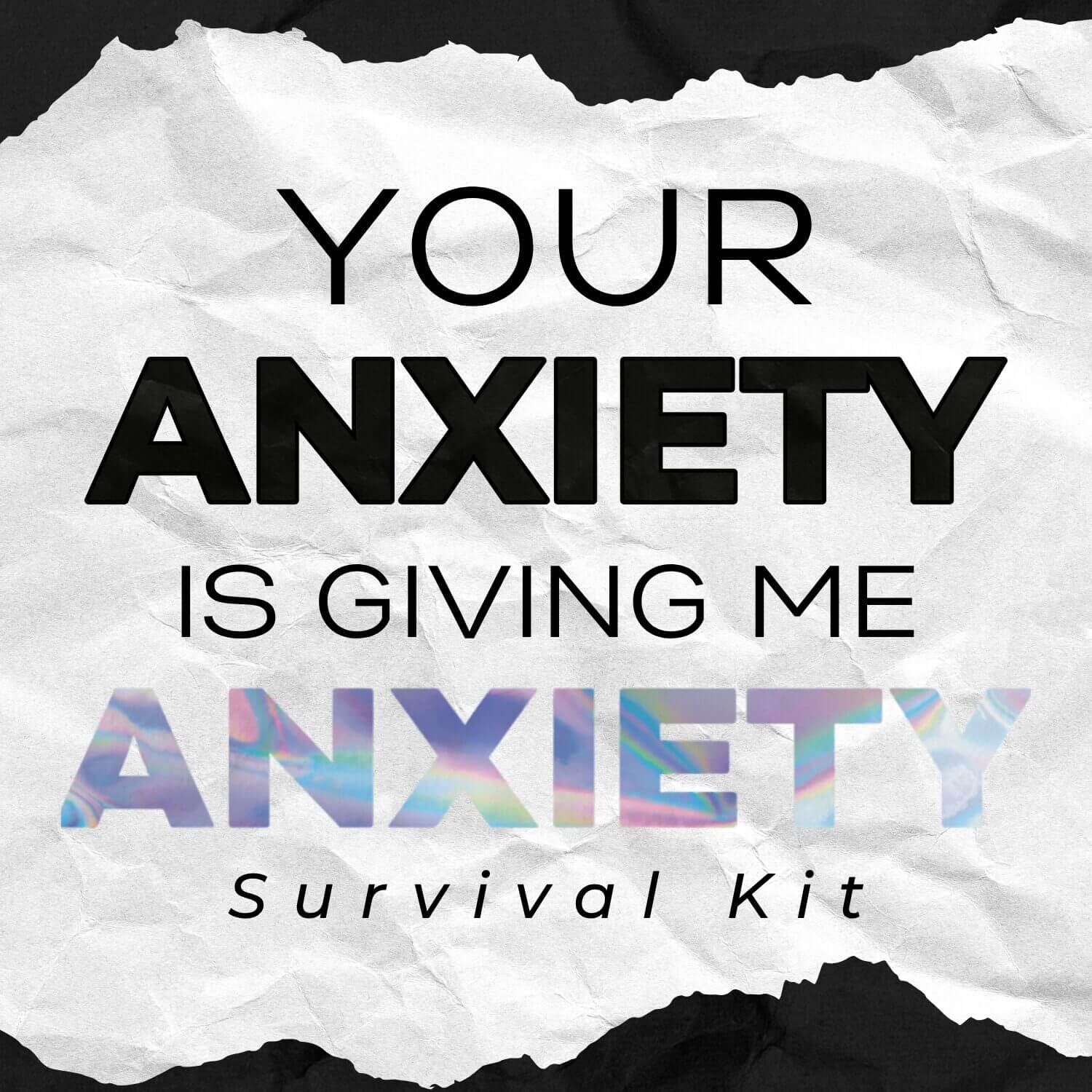 Elizabeth April Anxiety Survival Kit