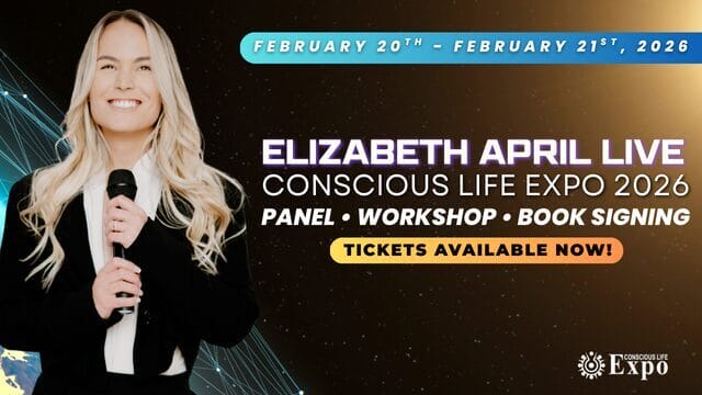 ELIZABETH APRIL CONSCIOUS LIFE EXPO MOBILE HERO
