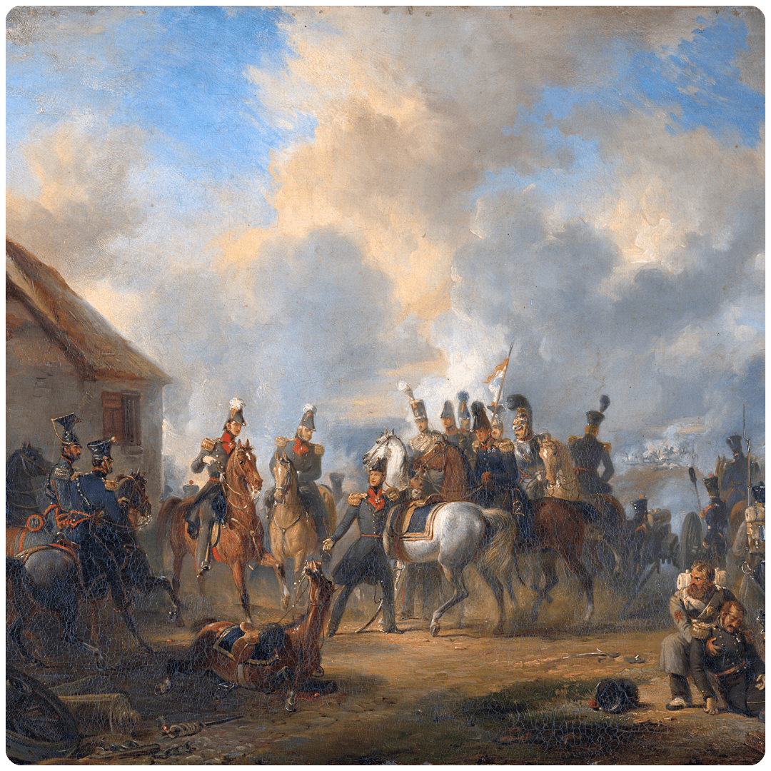 ELIZABETH APRIL WARS AND BATTLES CARD