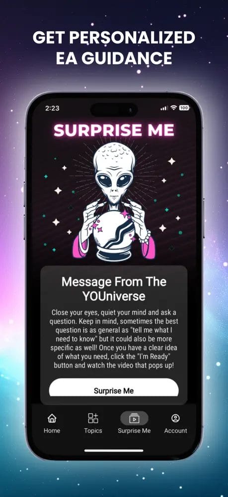 ELIZABETH APRIL APP SCREENSHOT