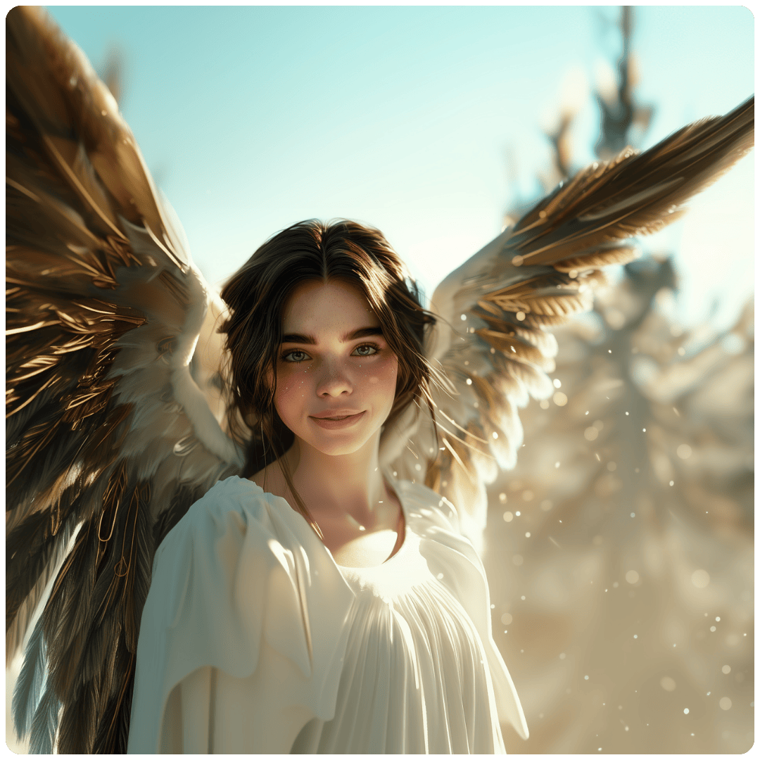 ELIZABETH APRIL ANGEL CARD